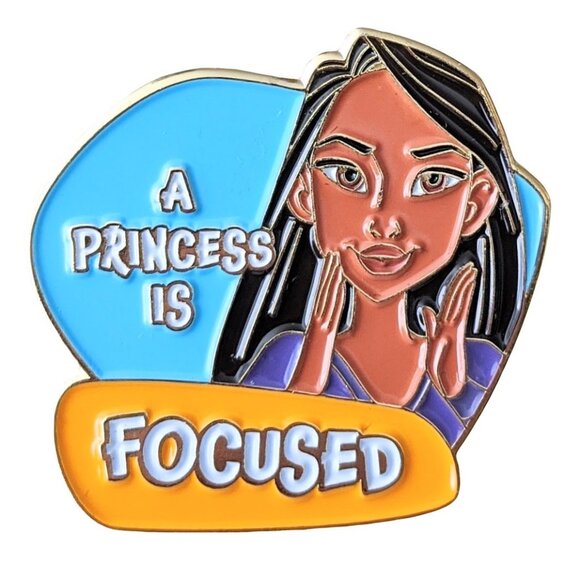 Wreck It Ralph Breaks the Internet Disney Pin: Pocahontas, A Princess is Focused